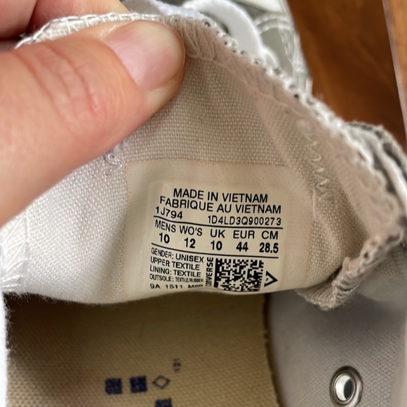 Men’s Gray Converse All Star - Picture 6 of 6